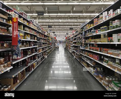 Walmart Grocery Aisle