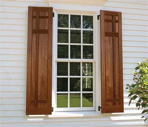 10 Rustic Exterior Window Shutter Designs for Your Home | Timberlane