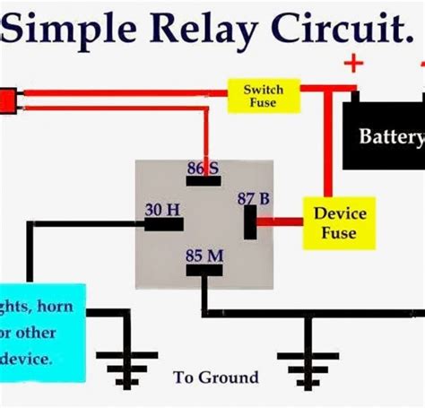 Horn Relay Wiring