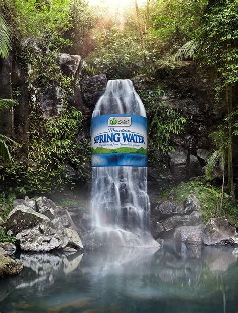 Woolworths Spring Water :: Behance