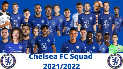 "Chelsea FC squad 2021 _ 2022 "PREMIER LEGUE 2022 - YouTube