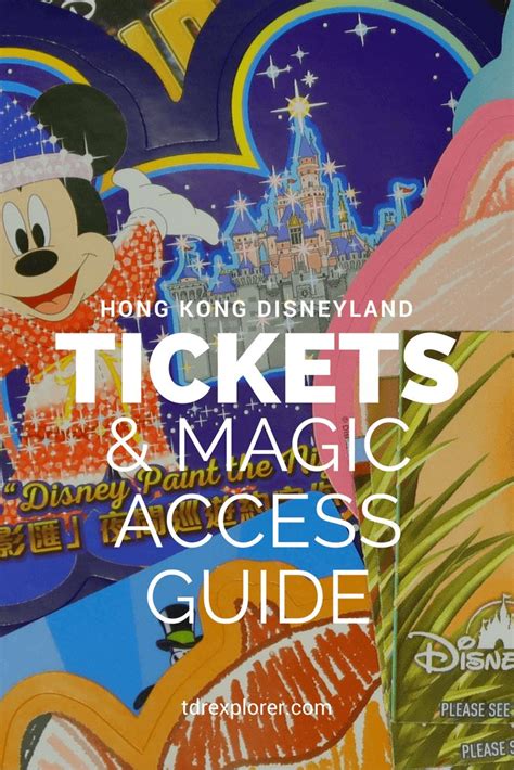 How to Buy Discount Hong Kong Disneyland Park Tickets | Hong kong ...