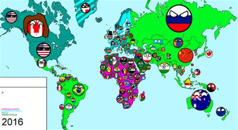 Image - World Map With Countryballs.png | TheFutureOfEuropes Wiki ...