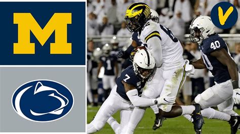 #16 Michigan vs #7 Penn State Highlights | Week 8 | College Football ...