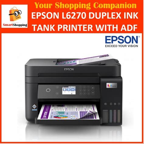 Epson EcoTank L6270 A4 Wi-Fi Duplex All-in-One Ink Tank Printer with ...