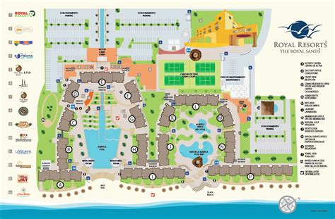 Royal Sands Cancun Resort Map - Zip Code Map