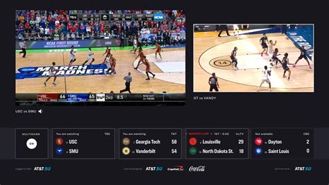 March Madness Live app will let you watch two NCAA games at once on ...