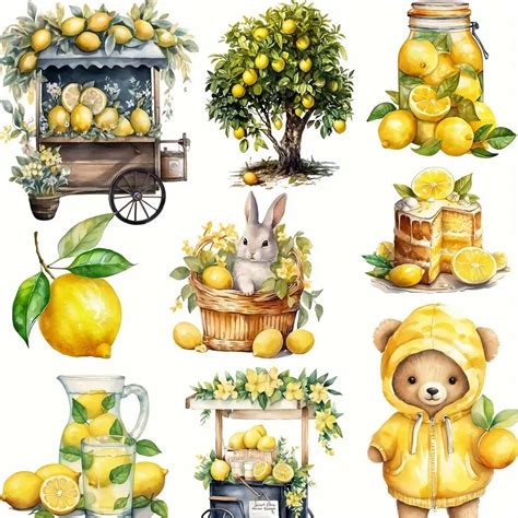 New Hand Account Stickers Creative Lemon Strawberry Stickers - Temu