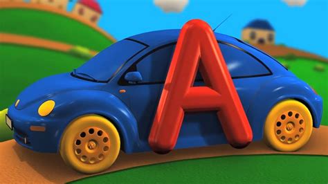 Learn Alphabets With Cars | ABC Song For Kids | Preschool Videos For ...