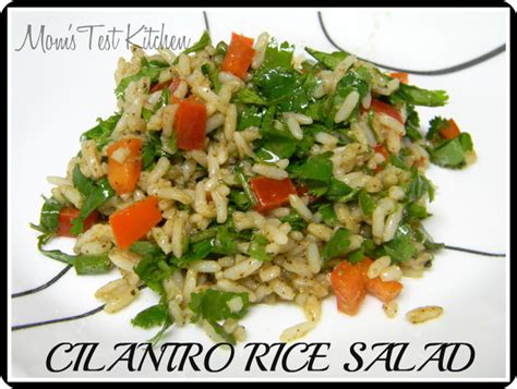 Cilantro Rice Salad - Mom's Test Kitchen