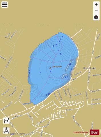 Budd Lake Fishing Map | Nautical Charts App