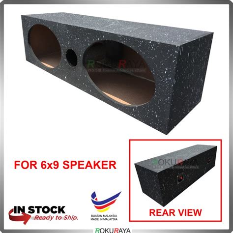 6x9'' 2Hole Double Sub Woofer Speaker Hot Box 4' Thickness Plywood