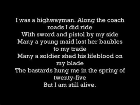 The Highwaymen - Highwayman Chords - Chordify