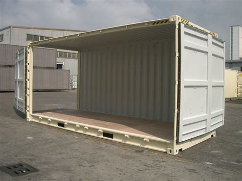 New 20ft Open Side High Cube Container | ABC Containers Perth