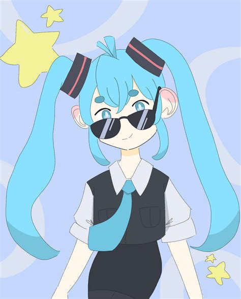 Hatsune Miku Fortnite outfit [Fanart] by RosellyXD on DeviantArt