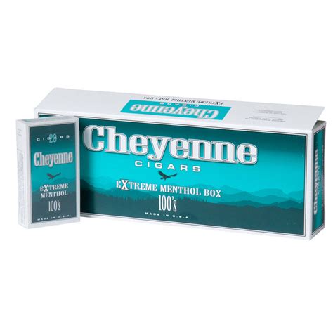 Cheyenne Extreme Menthol Box of 10 Packs - Hello Cigarettes