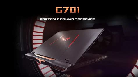 Republic of Gamers Releases G701 Gaming Laptop