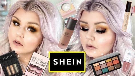 TESTING SHEIN / SHE GLAM MAKEUP 💄 $7 & UNDER 💰 First Impression Review Tutorial - YouTube