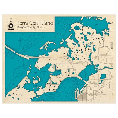 Terra Ceia Island Custom Laser Cut Art – Lake Art LLC