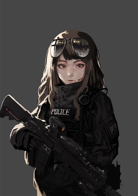 Female Anime Sniper ~ Aunatullah Uzhma