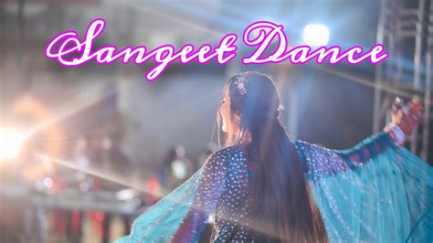 Bride Solo Dance || My Sangeet Performance - YouTube