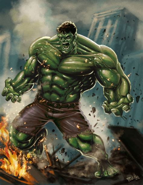 HULK color by Fpeniche on DeviantArt