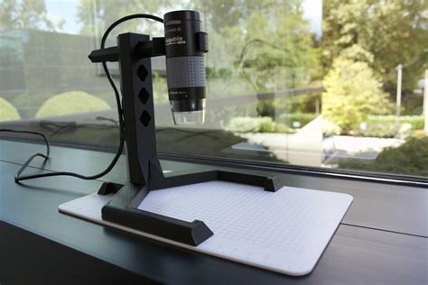 Robust and Adjustable Stand for Plugable’s 250X USB Microscope ...