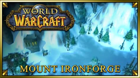 World of Warcraft [Vanilla] - Exploring Mount Ironforge / Airport - YouTube