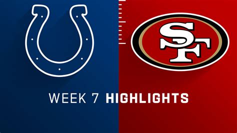 Indianapolis Colts vs. San Francisco 49ers highlights | Week 7