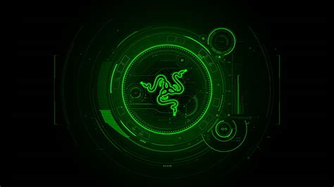 HD wallpaper: Razer, green, Gaming Series, snake, logo | Wallpaper Flare