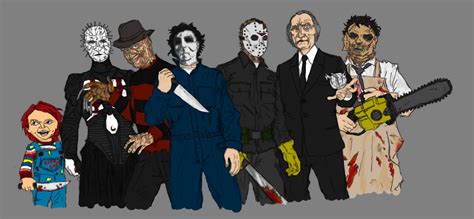 Freddy Krueger Vs Jason Vs Michael Myers Vs Chucky