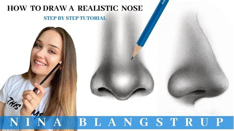 How To Draw A Realistic Human Nose