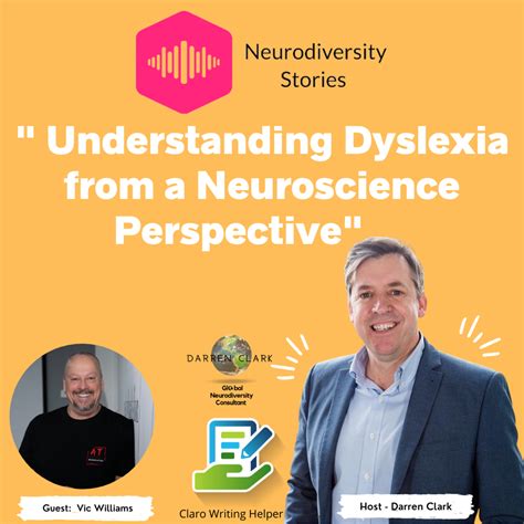 Understanding Dyslexia From A Neuroscience Perspective! - Neurodiversity Stories 🎙 | Lyssna här ...