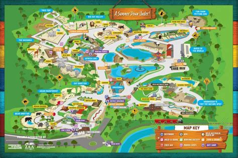 Central Florida Zoo Map | Free Printable Maps