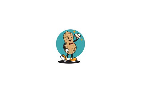 Peanut Mascot by Carolina Cre$po on Dribbble