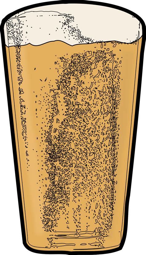 Pint of Beer Vector Clipart image - Free stock photo - Public Domain photo - CC0 Images