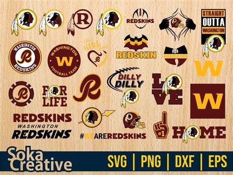 Washington Football Team Redskins SVG Bundle