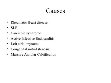 Mitral stenosis