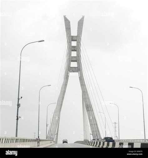 Lekki-Ikoyi Bridge, Lagos Nigeria, West Africa Stock Photo - Alamy