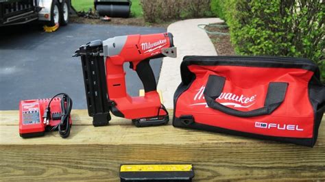 Milwaukee Nailer - The Cordless Solution