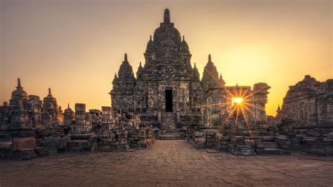 2560x1440 Resolution Prambanan Temple HD 1440P Resolution Wallpaper - Wallpapers Den