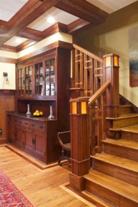 50 Iinspiring Staircase Style You Will Love ~ Matchness.com | Craftsman ...