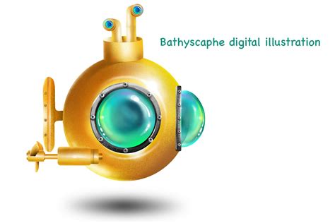 Bathyscaphe illustration – MasterBundles