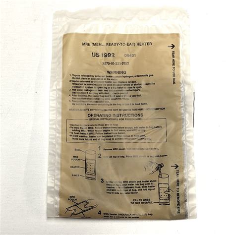 MRE Flameless Heater - 3 Pack - Devil Dog Depot