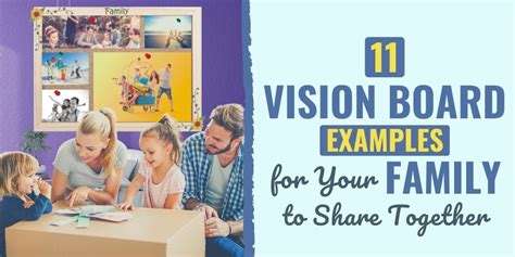 11 Vision Board Examples for Your Family to Share Together