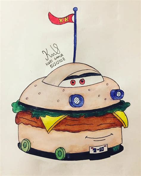 Patty Wagon/Patty Mobile in Cars Style (Patty) by ThrionusArts on DeviantArt