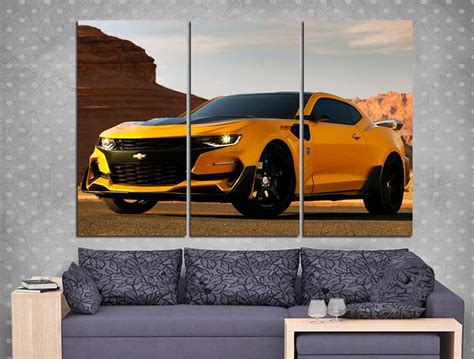 Chevrolet Camaro Wall art Chevrolet Camaro Canvas Art Camaro | Etsy