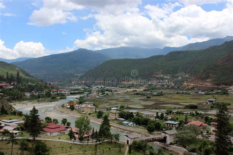 Paro Valley in the Kingdom of Bhutan. Situated on the Confluence of the ...