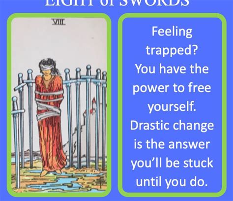 Eight of Swords - Tarot Jane