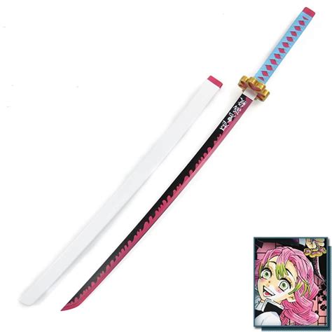 Anime Demon Slayer Kimetsu Yaiba Cosplay Prop Wooden Sword - AliExpress